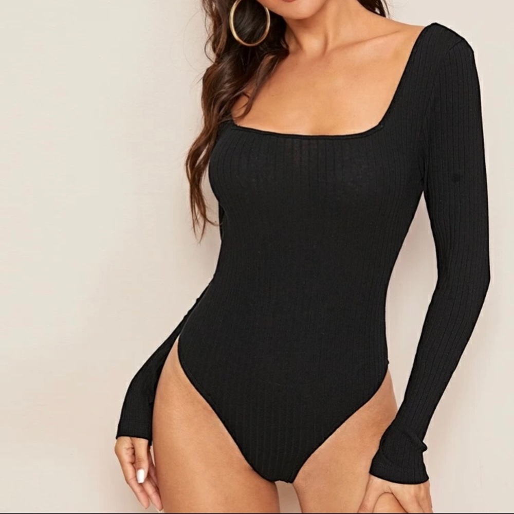 Black body suit Fits for Xs or s